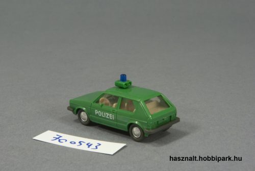 Wiking VW Golf rendőrautó