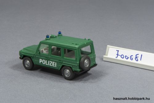 Wiking Mercedes G rendőrautó