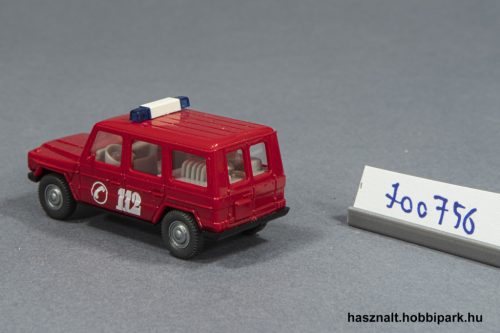 Wiking Mercedes G terepjáró tűzoltóautó