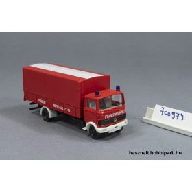 Herpa Mercedes tűzoltósági teherautó