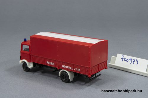 Herpa Mercedes tűzoltósági teherautó