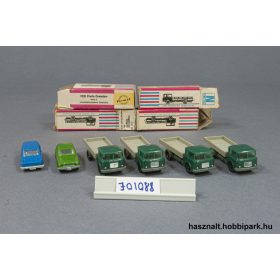   1:160 Permot Skoda teherautók, Lada és púpos Wartburg - EGYBEN