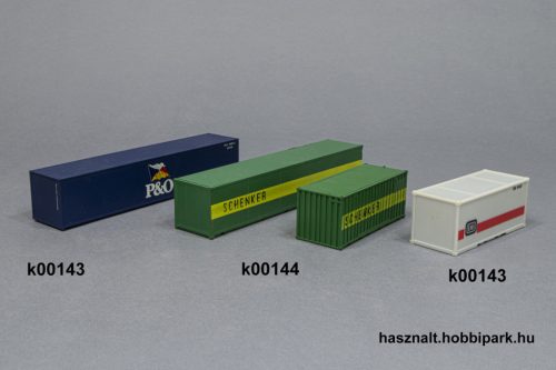 Konténerek - TÖBB CSOMAG