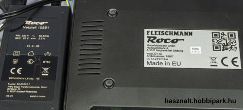Roco 10807 Z21 Dual Booster + 10851 tápegység