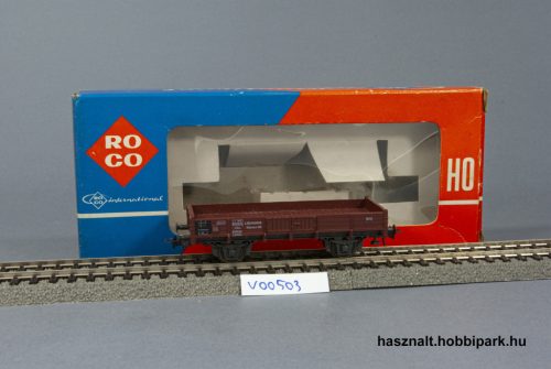Roco 4303 alacsonyfalú nyitott tehervagon