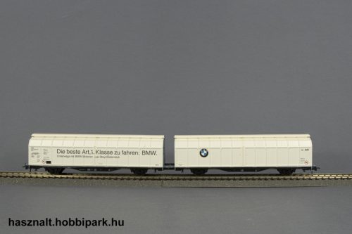 Roco 44161 tolófalú dupla kocsi, BMW
