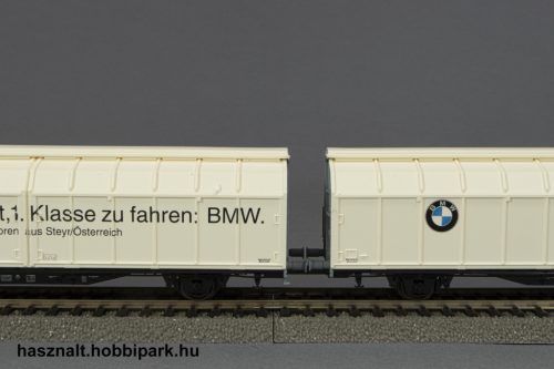 Roco 44161 tolófalú dupla kocsi, BMW